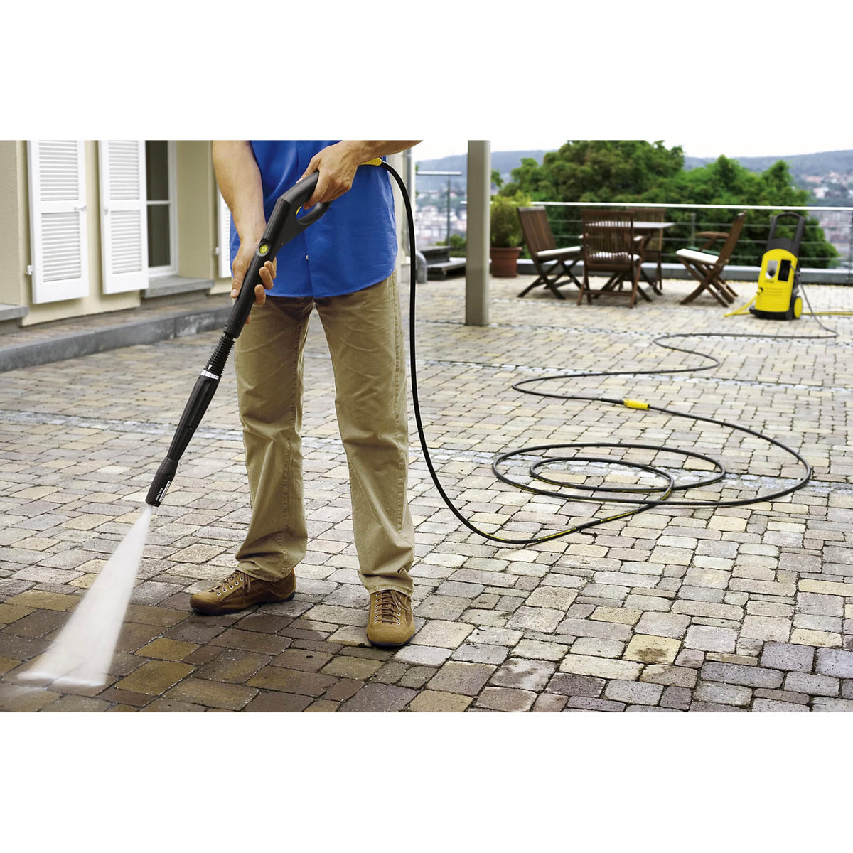 Karcher Hose Extension For Pressure Washers Flexible Extra Reach 6m - Image 4