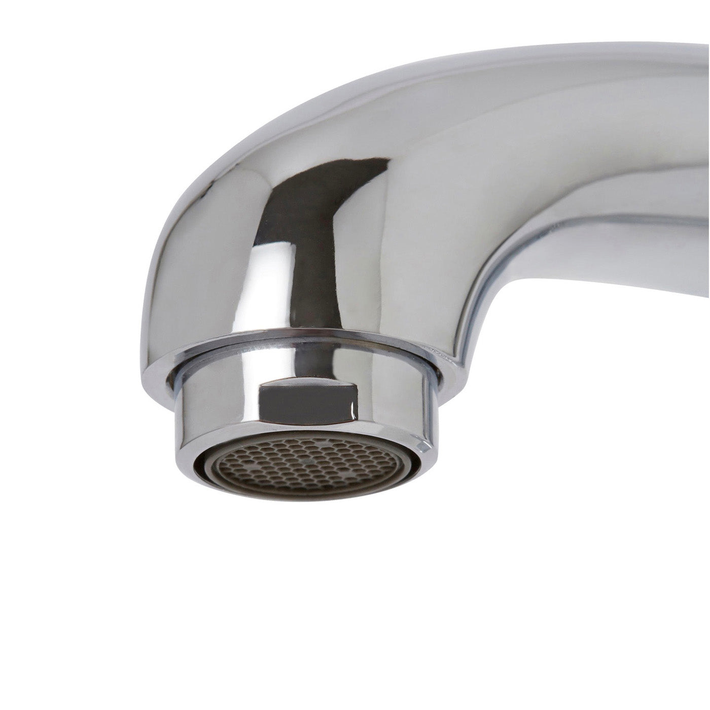 Kitchen Tap Monobloc Mixer Chrome Double Lever 1/4 Turn Brass Modern Faucet - Image 3