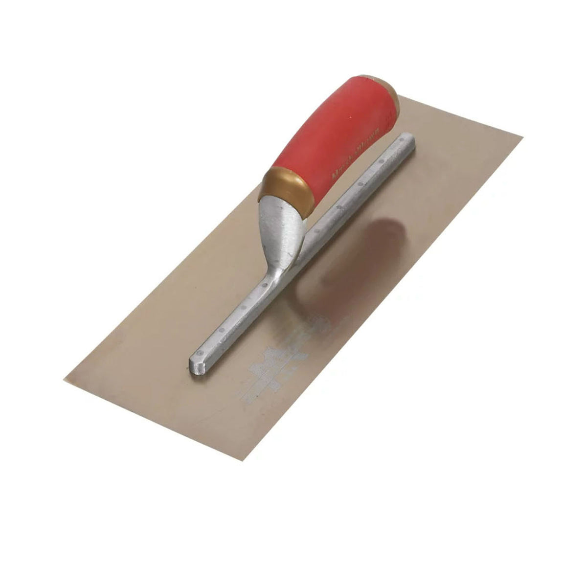 Marshalltown Plastering Finishing Trowel Soft Grip Handle Stainless Steel 13x5in - Image 1