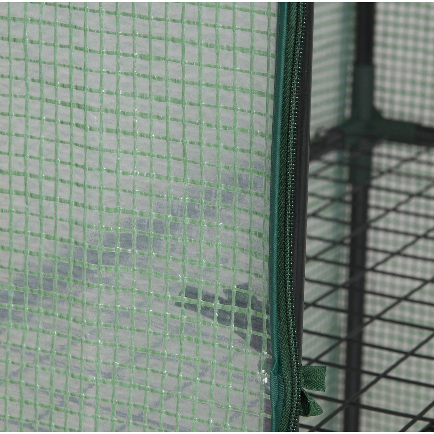 Greenhouse Plastic Covers Frame Garden Plant Grow Storage Shelves Waterproof - Image 4