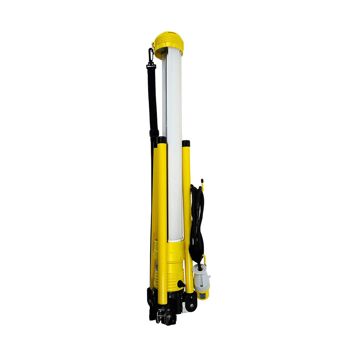 Luceco Work Light Tripod Integrated LED 360° Open Area 110V Foldable Portable - Image 5