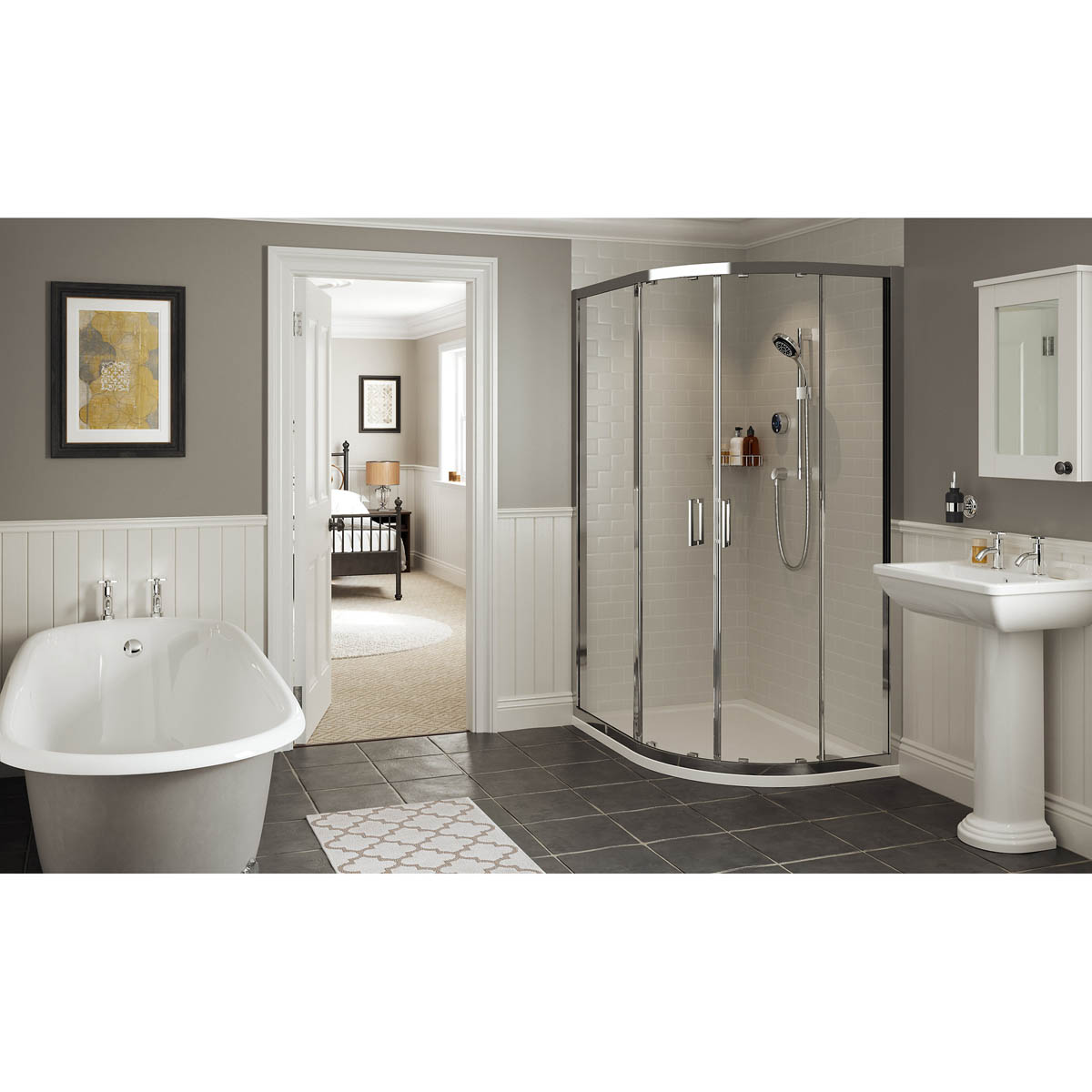 Mira Mixer Shower Digital 4 Spray Pattern Chrome Effect H/P Combi Exposed Valve - Image 2