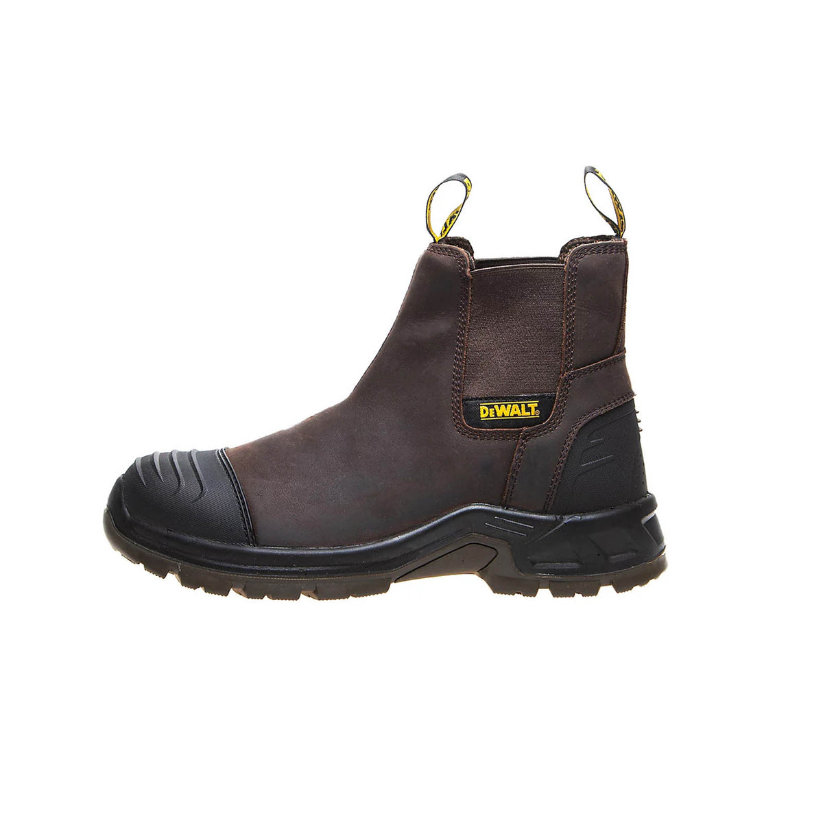 DeWalt Norris Dealer Boots Brown Safety Work Chelsea Shoes Size 9 - Image 9