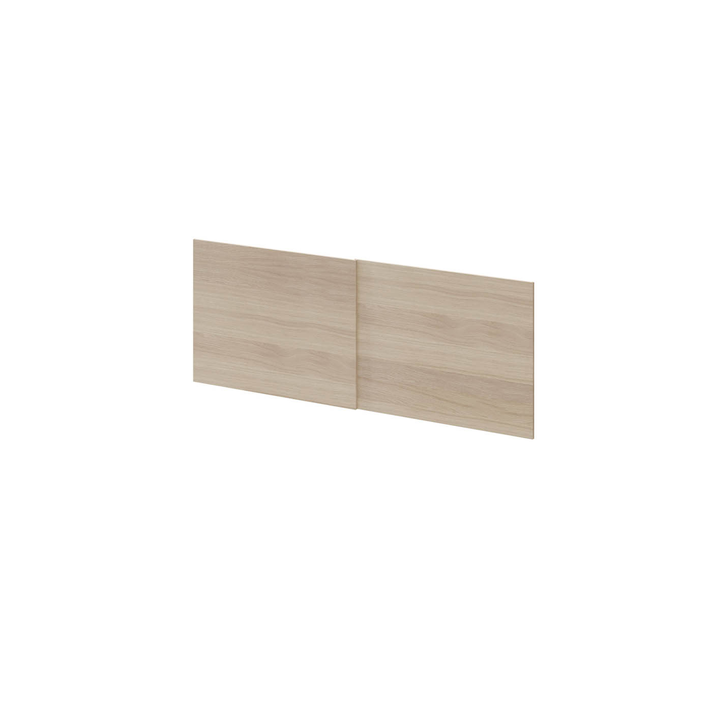 GoodHome Atomia Matt oak effect Sliding wardrobe door Pack of 4 (H)560mm (W)737mm - Image 1