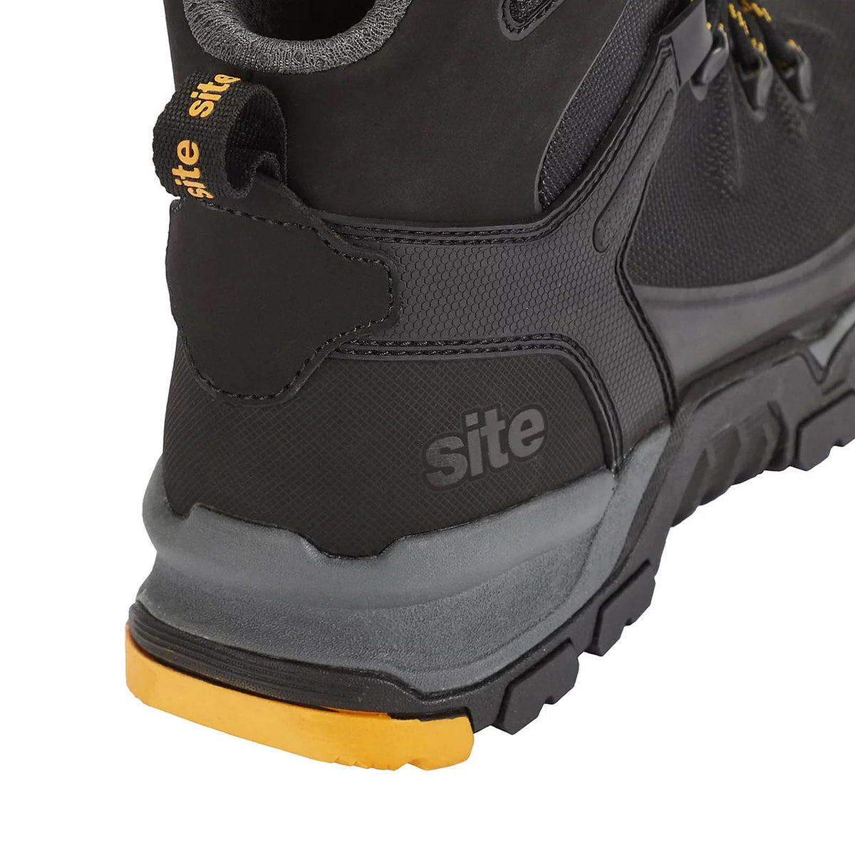 Site Safety Boots Black Aluminium Toe S3 SRC Work Boots Size 8 Densham - Image 3