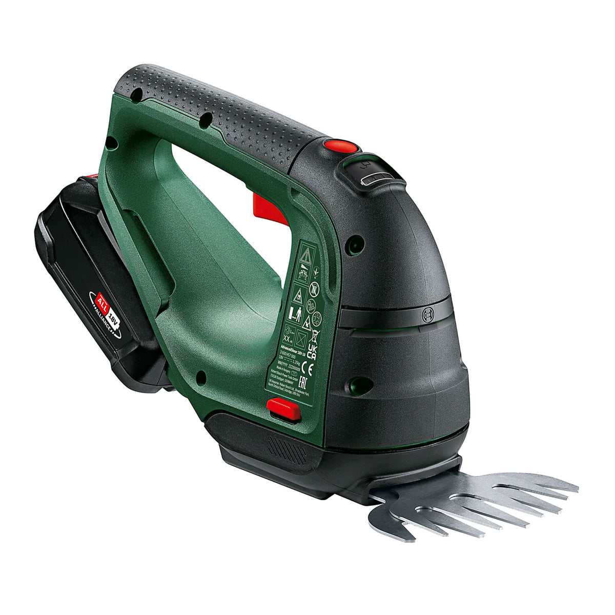 Bosch Cordless Hedge Trimmer Grass Shear 20cm 18V 2Ah AdvancedShear - Image 3