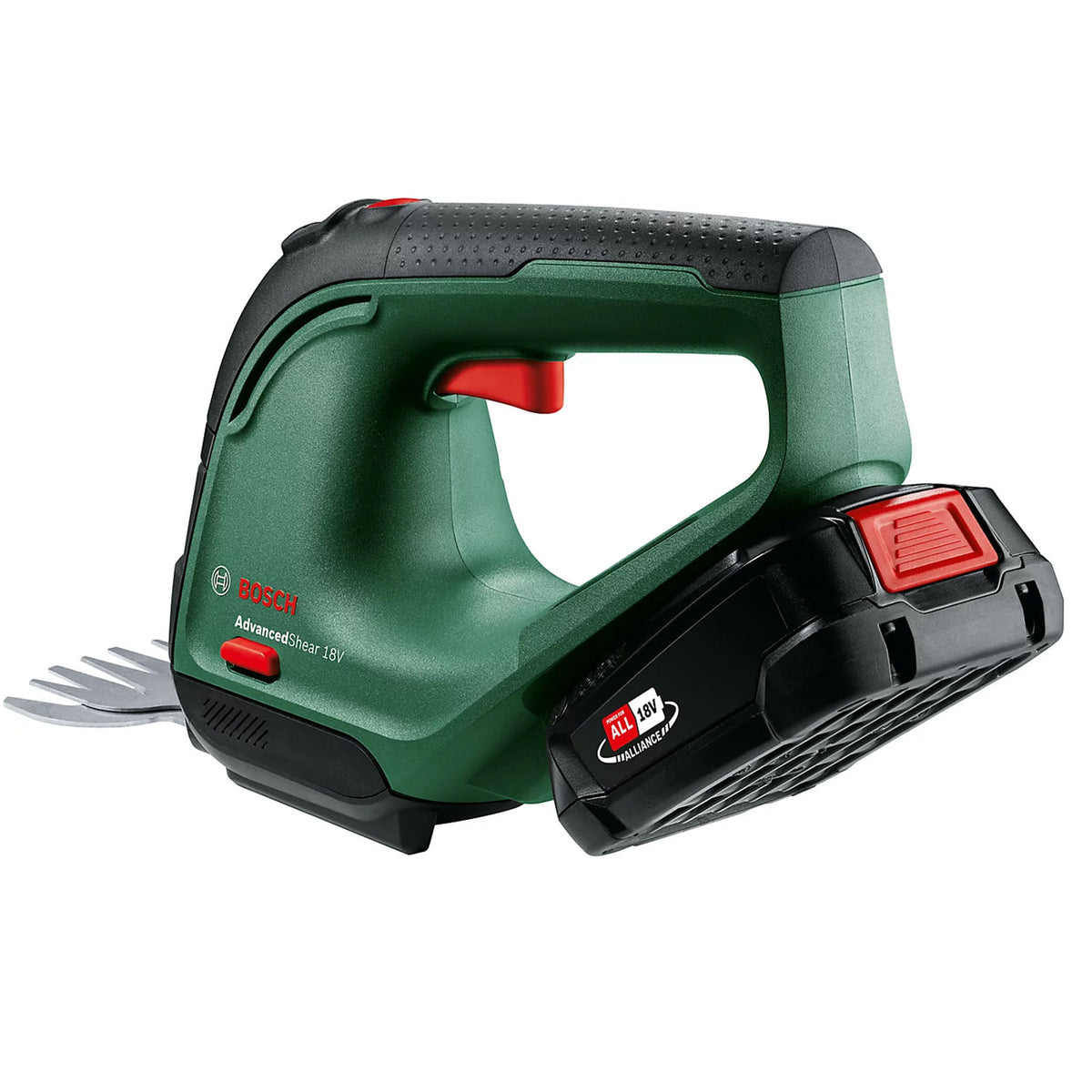 Bosch Cordless Hedge Trimmer Grass Shear 20cm 18V 2Ah AdvancedShear - Image 4