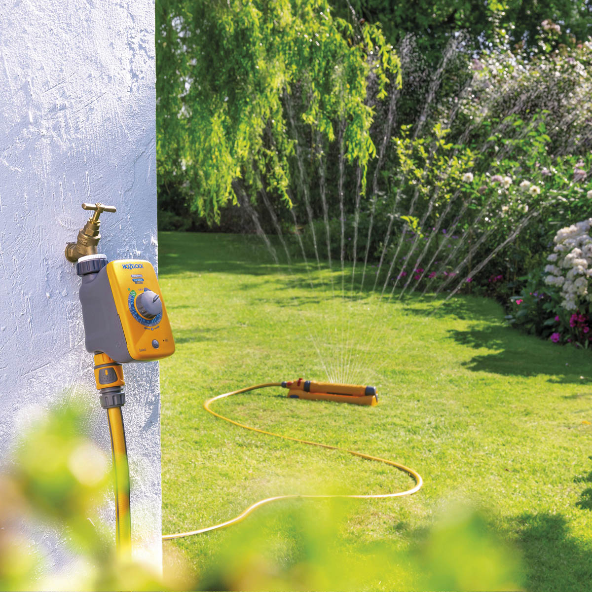 Hozelock Watering Timer Select Controller Manual Battery Powered Outdoor - Image 2