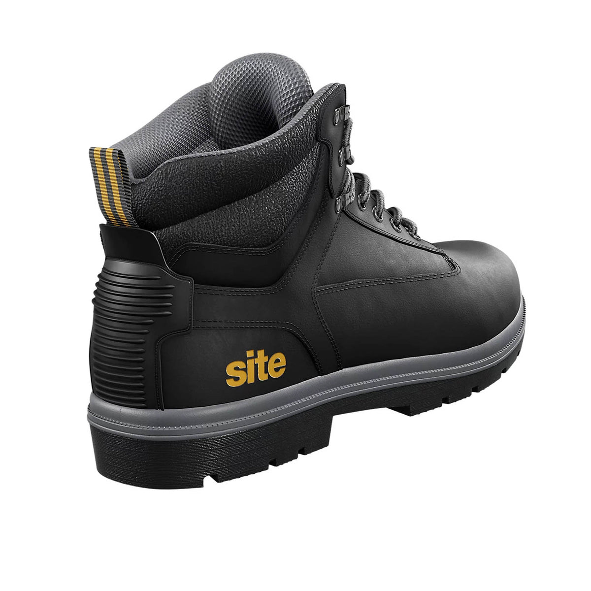Site Marble 2.0 Safety Boots Black Steel Toe Work Footwear Shoes Size 9 - Image 4