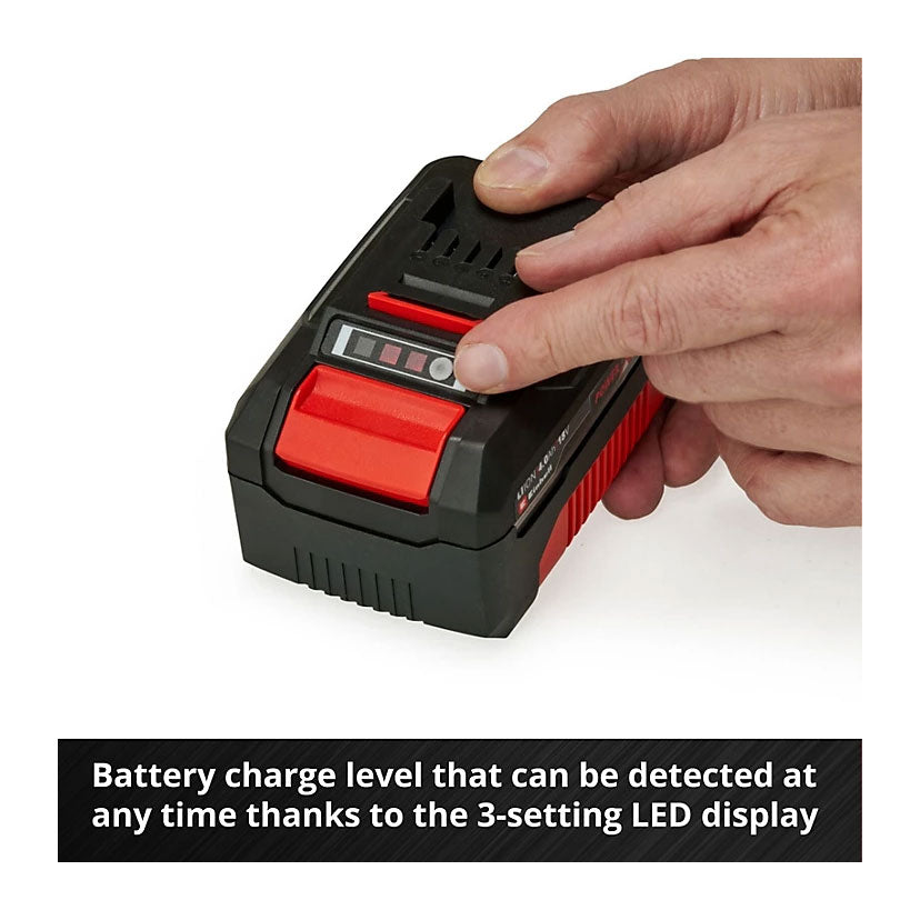Einhell Battery and Charger Starter Kit 4.0Ah 18V Li-Ion Power X-Change - Image 3