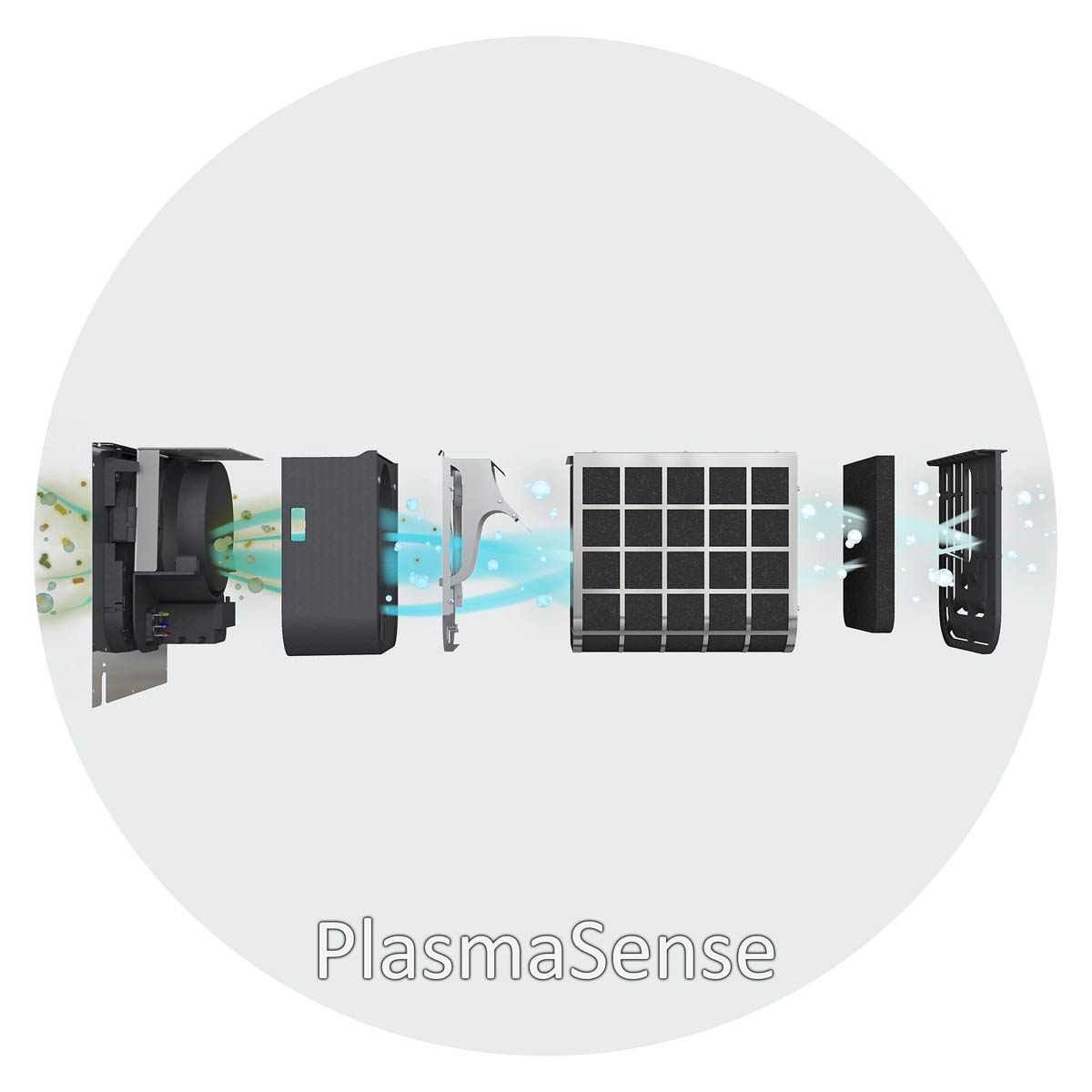 Cooker Hood Angled GHAG90PLAS Black Steel Glass Extractor Fan (W)89.8cm - Image 9