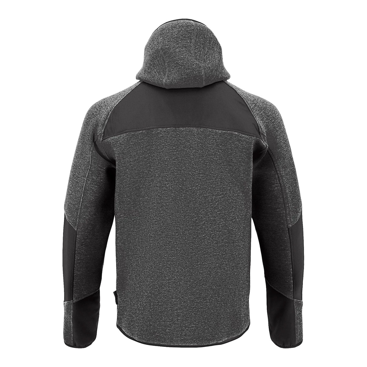 Site Hooded Sweatshirt Grey Black XL Workwear Zip Hoodie Suter - Image 2
