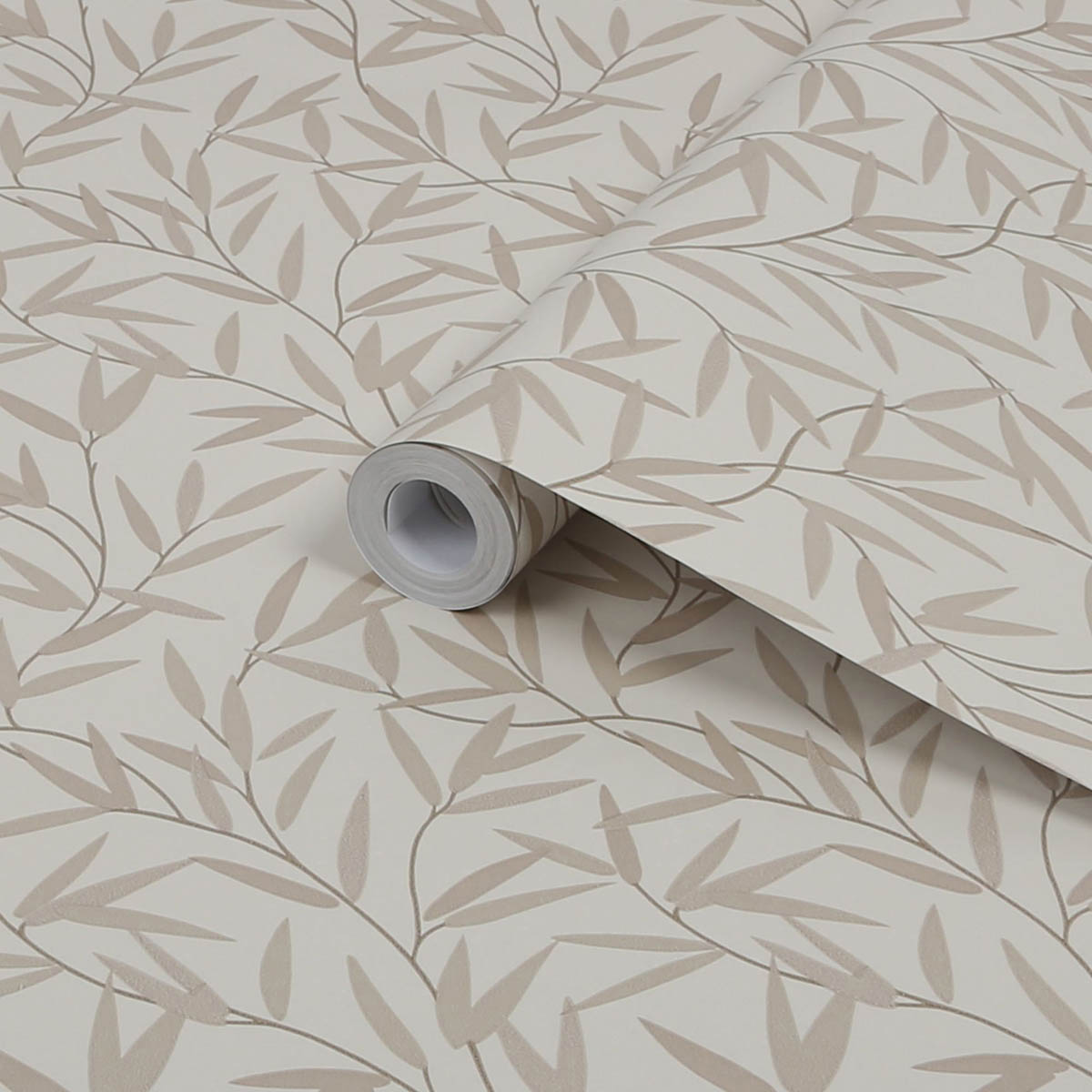 Laura Ashley Wallpaper Willow Neutral Leaf Smooth Matt Living Room Bedroom - Image 5