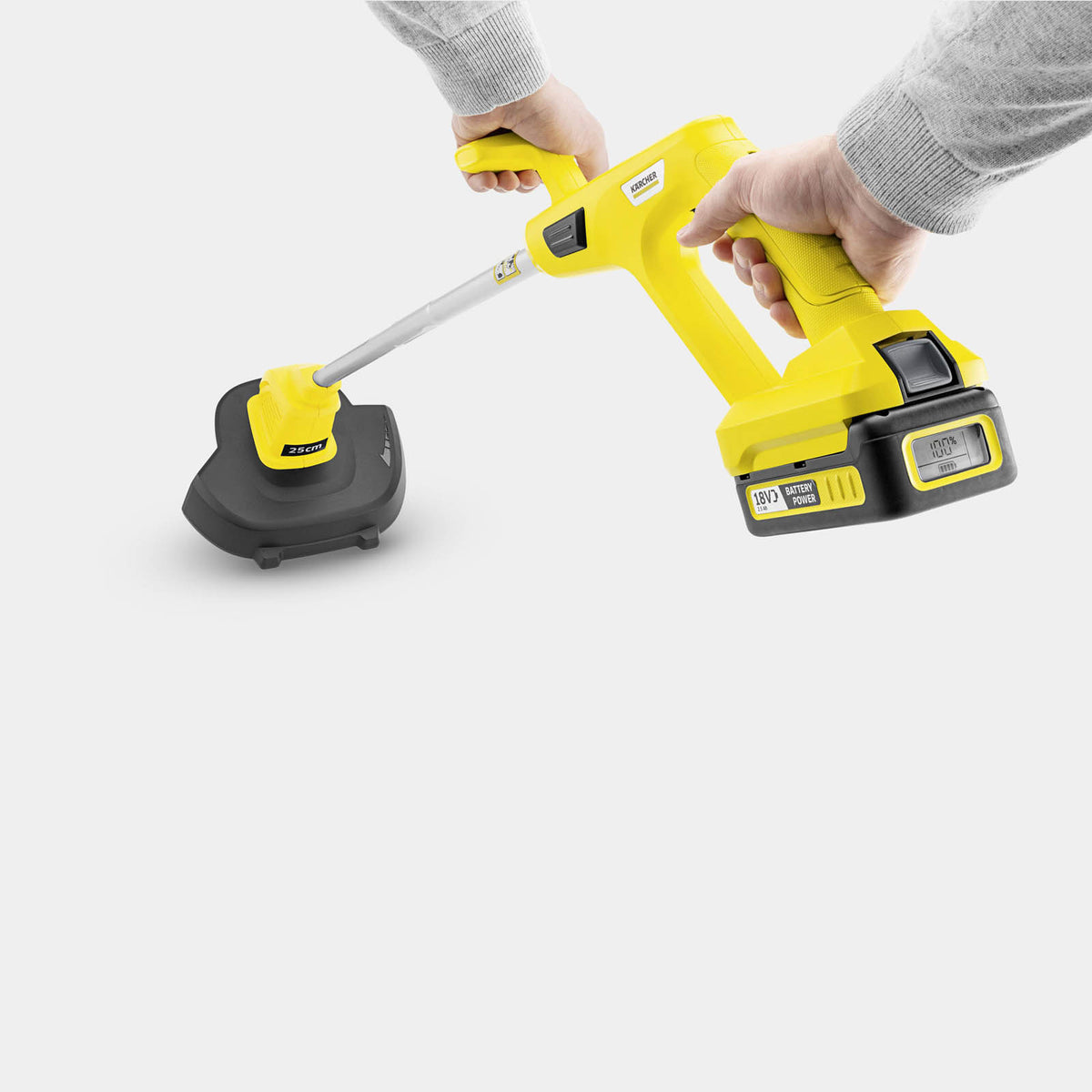 Karcher Grass Trimmer Cordless 18V Li-Ion LTR 18-25 Garden Cutter Body Only - Image 2