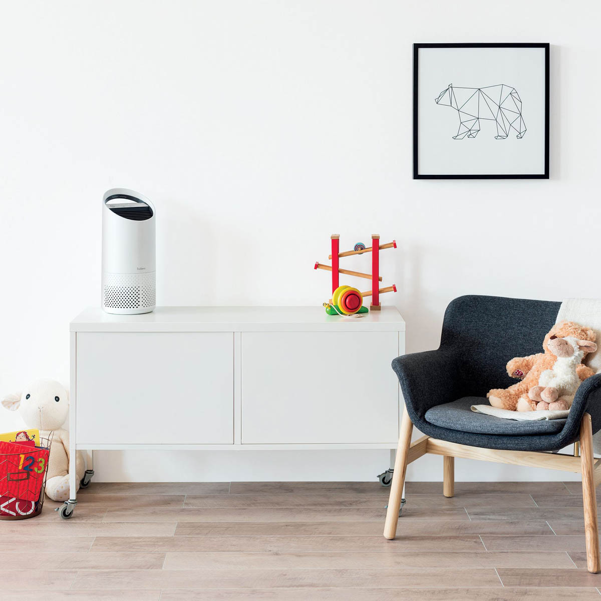 Leitz TruSens Air Purifier Allergens Pollutants Z-1000 White UV Mode - Image 2