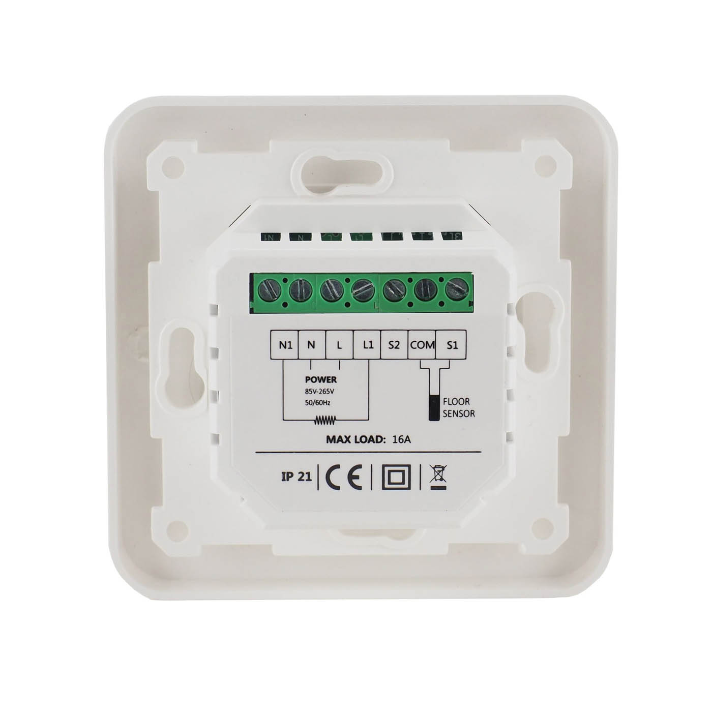Klima Smart Thermostat 825850 White Digital Touch Control Programmable - Image 4