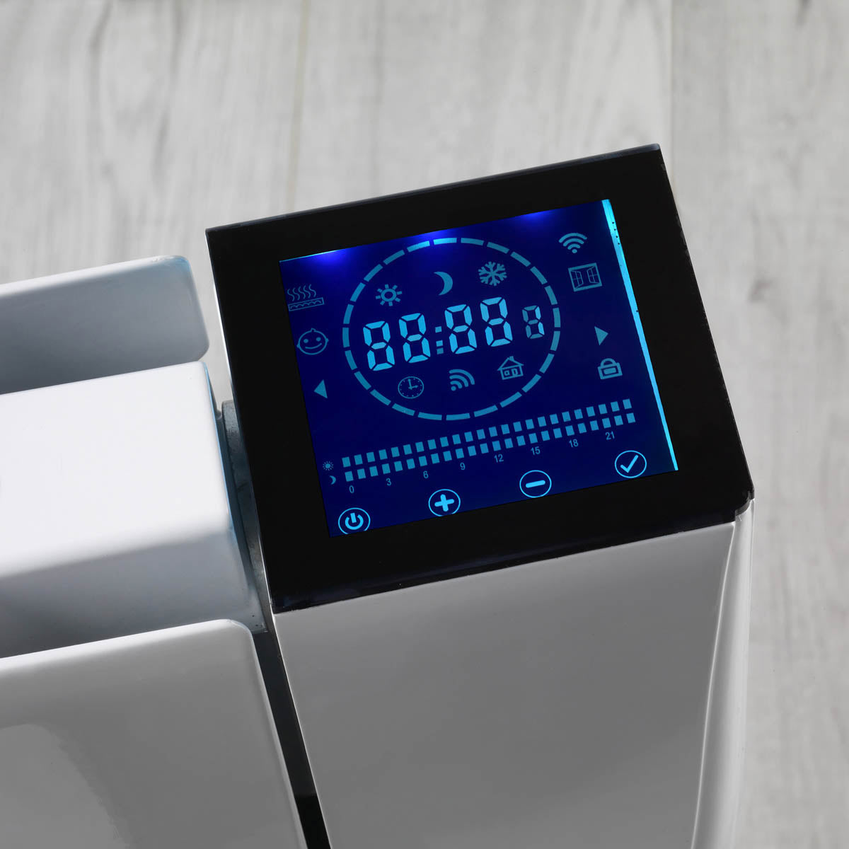 Beldray Convector Heater Ceramic 1000W White Smart Digital Programmable - Image 3