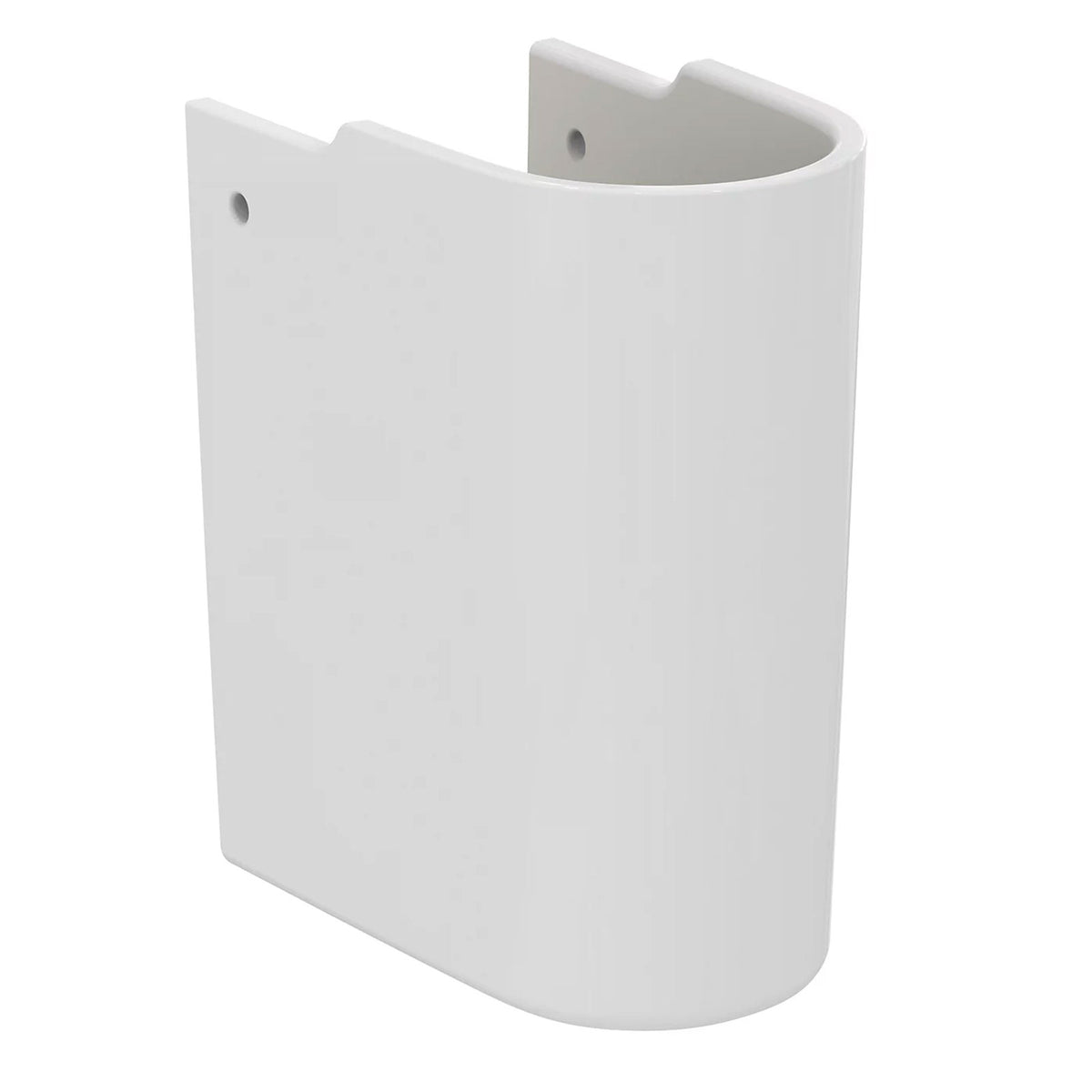 Ideal Standard Semi Pedestal i.life S Gloss White Wall Hung Basin T519601 - Image 1
