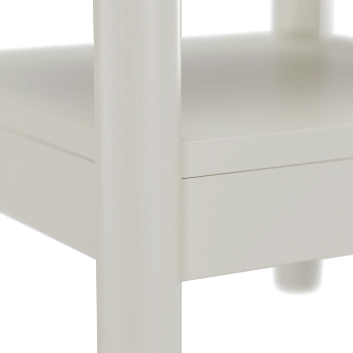 Flexi Storage Natural Cream 1 Drawer Bedside Table Cabinet Bedroom - Image 3