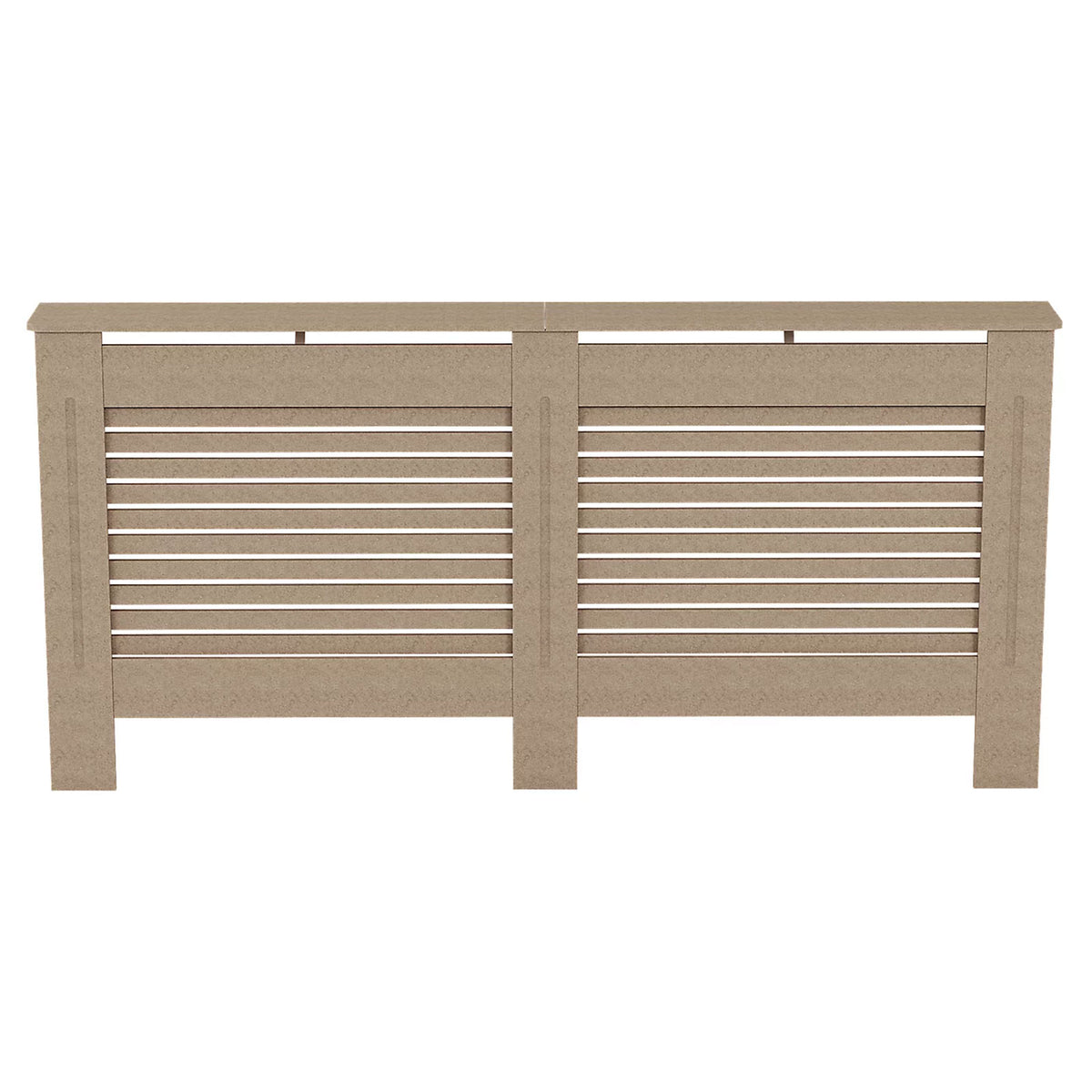 Lassic Willbourne Large Horizontal Slat Radiator Cover 1720mm MDF - Image 2