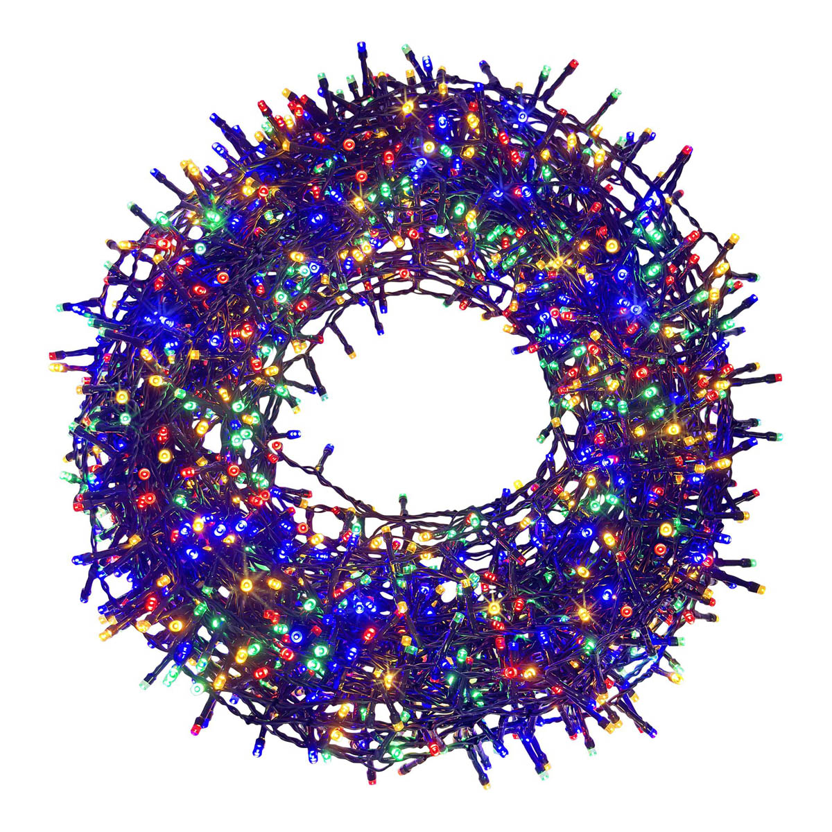 Christmas String Lights 1500 LED Multicolour 8 Functions Indoor 44.9m - Image 1