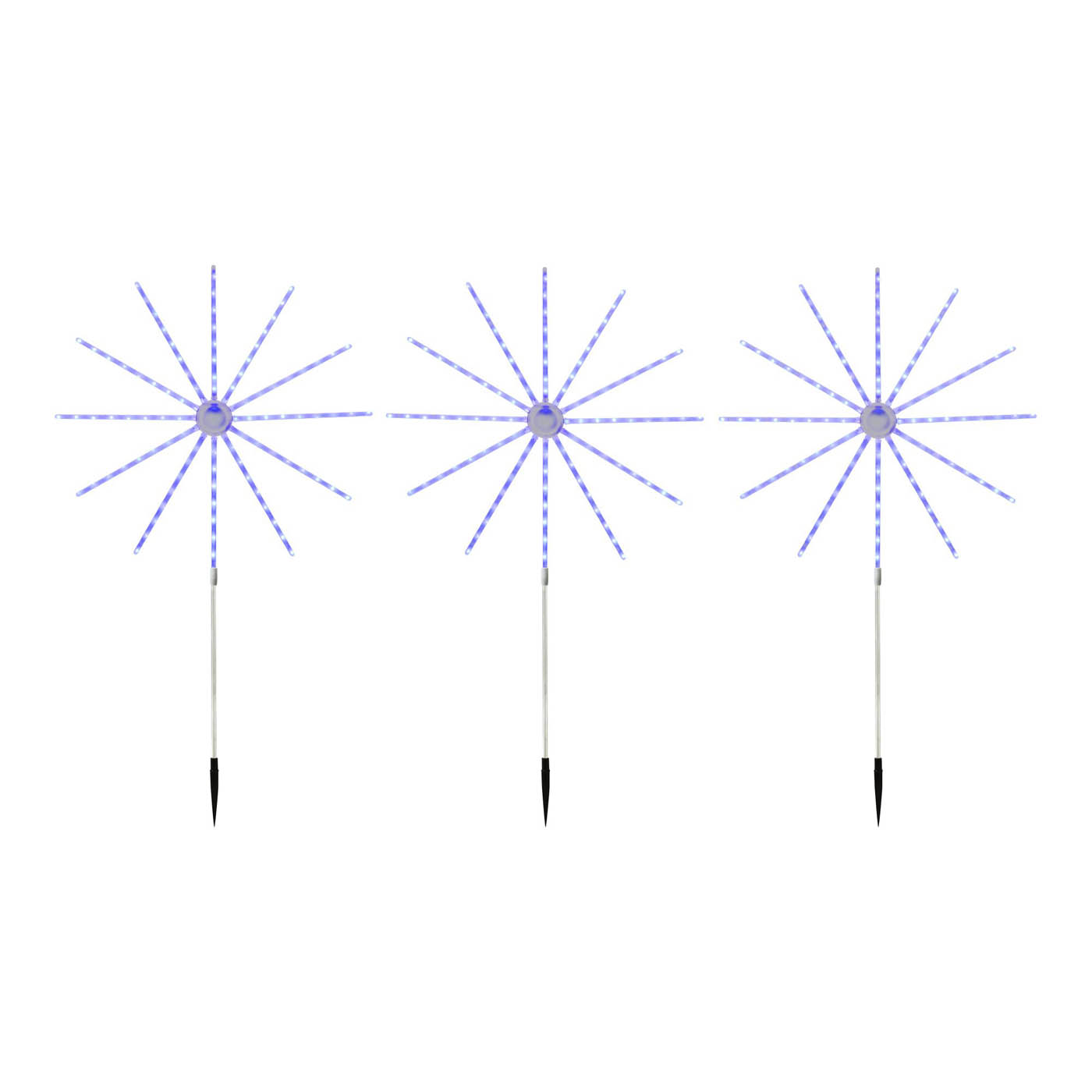 LED Garden Light Path Firework Multicolour With Timer (H)860mm Pack of 3 Lights - Image 6