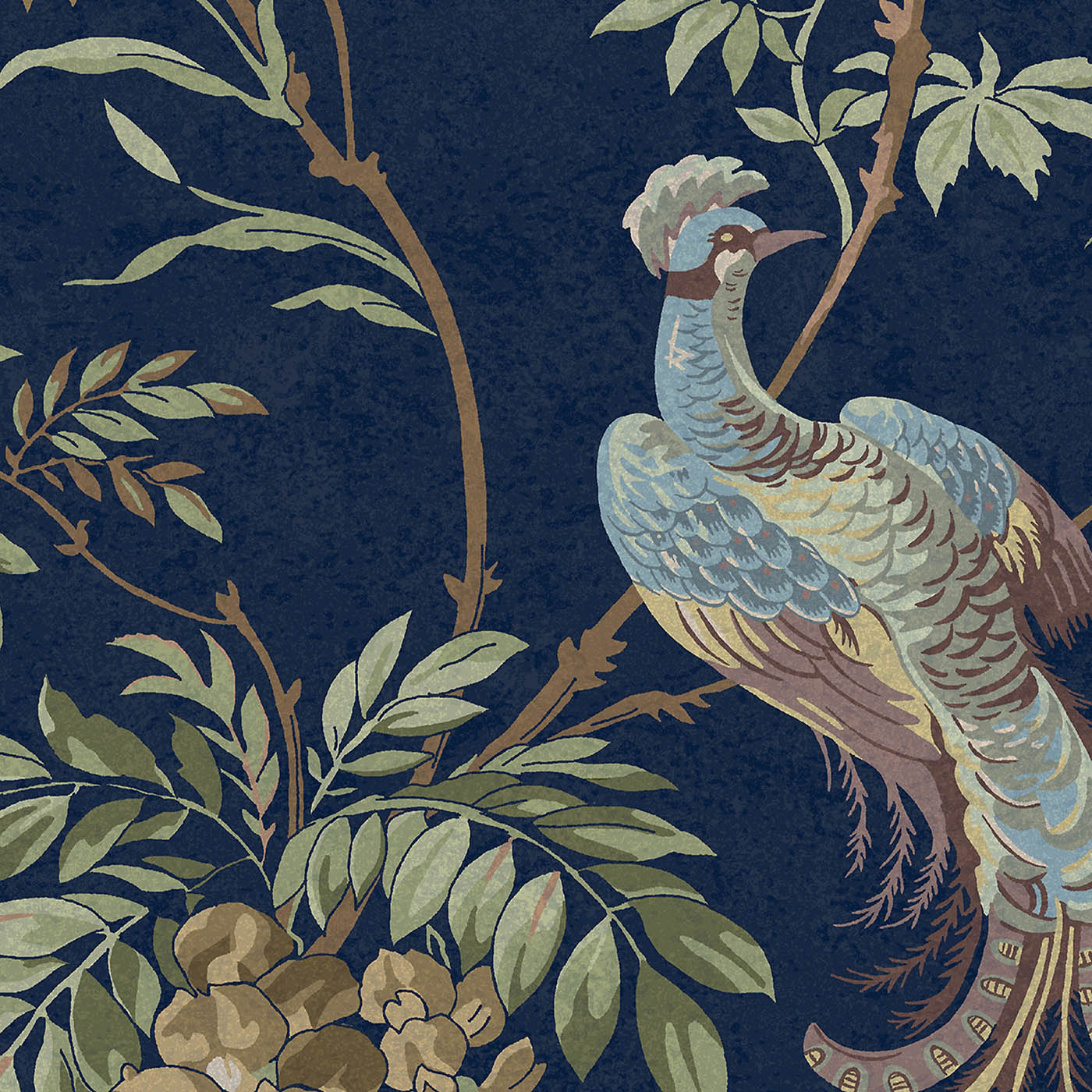Laura Ashley Midnight Bird Classic Smooth Wallpaper - Image 5
