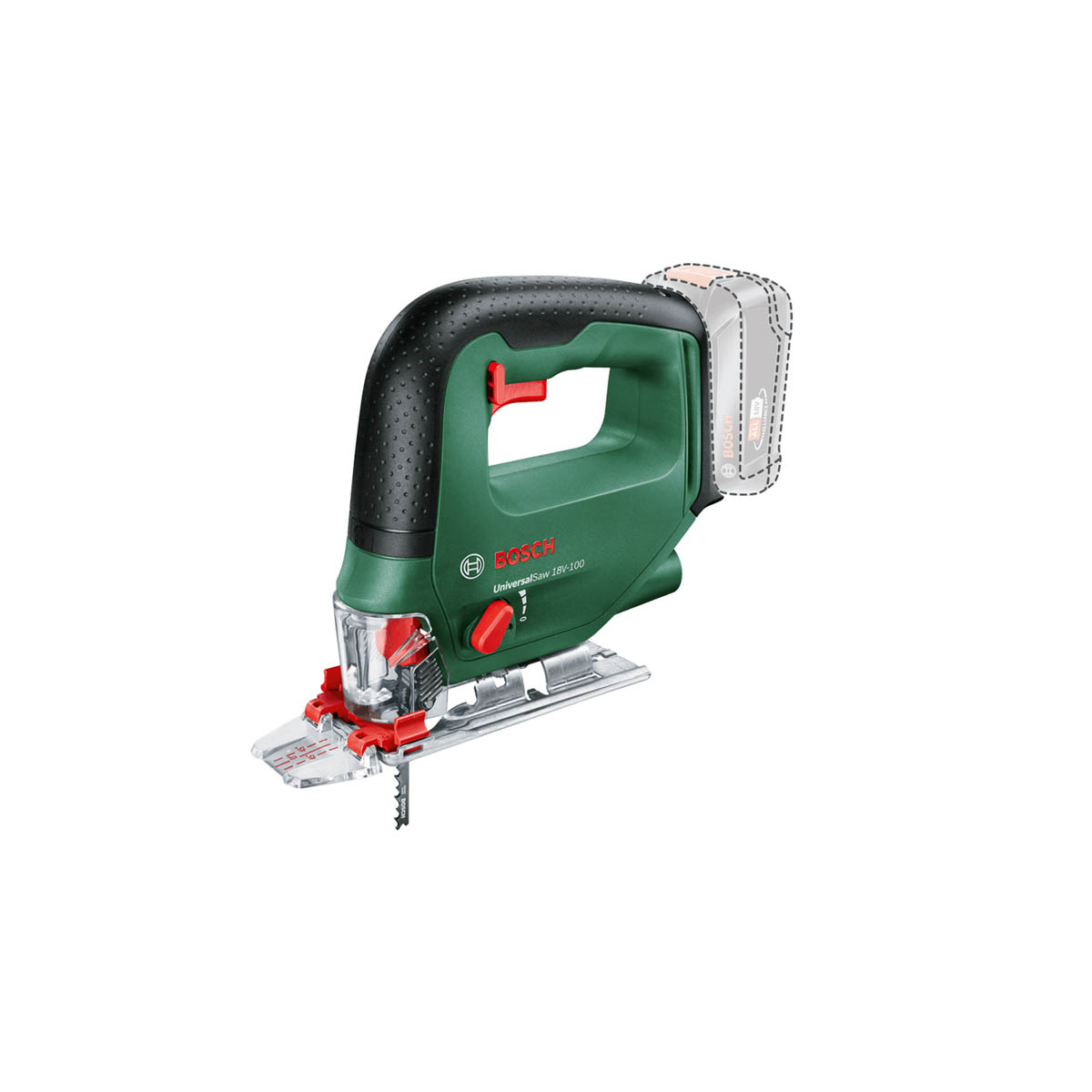 Bosch Jigsaw Cordless 18V Li-Ion UniversalSaw 18V-100 Compact Body Only - Image 2