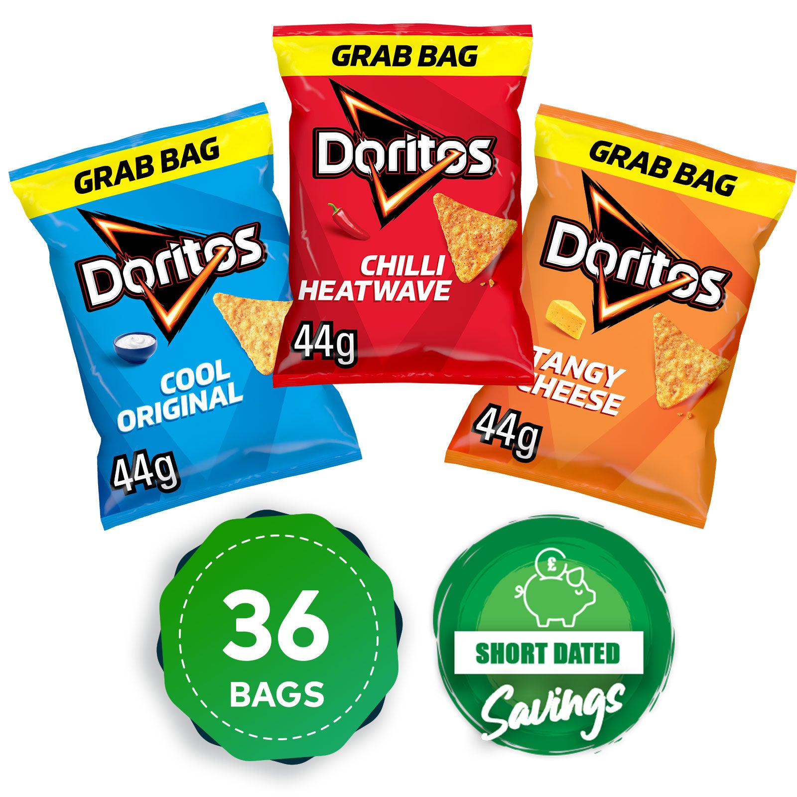 Doritos Tortilla Chips Tangy Cheese Chilli Heatwave Bundle 36 x 44g - Image 10
