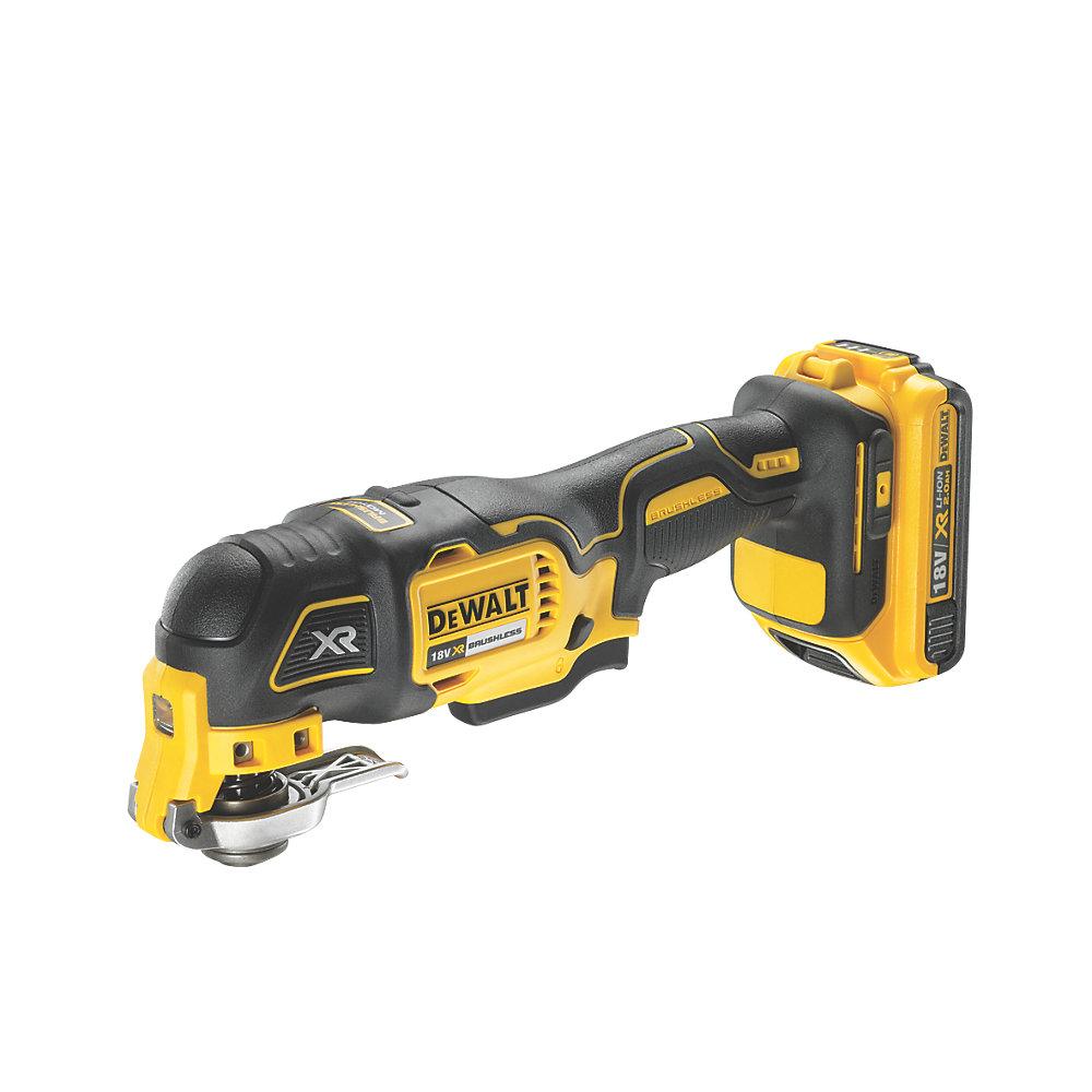 DeWalt Cordless Multi-Tool With Accessories DCS355D2-GB 18V 2 x 2.0Ah Li-Ion XR - Image 3