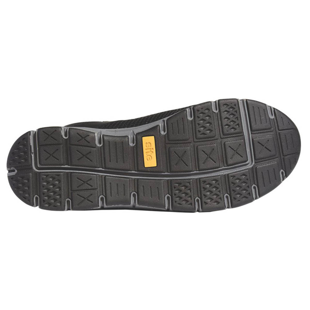 Site Safety Trainers Mens Wide Fit Black Lightweight Work Boots Steel Toe Size 4 - Image 4