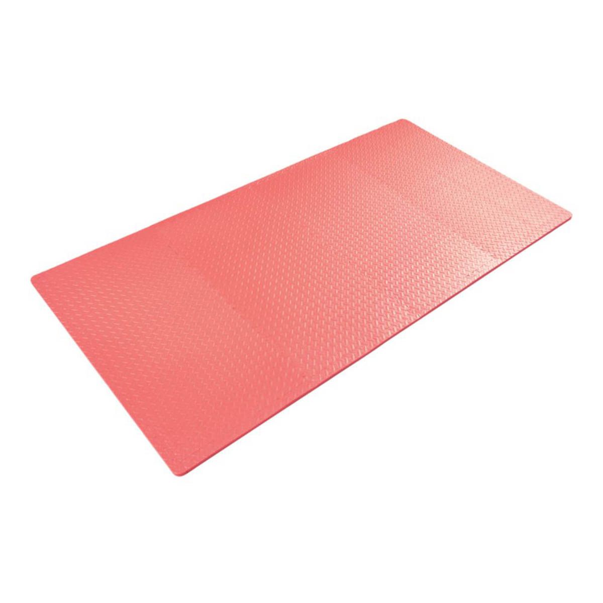 Essentials  Interlocking Floor Tiles Red 20mm 8 Pack - Image 2