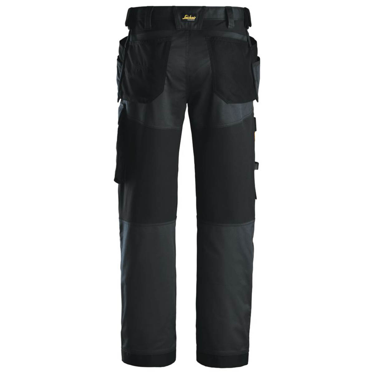 Snickers Work Trousers Mens Relaxed Fit Black Stretch Multi Pockets 36"W 32"L - Image 3