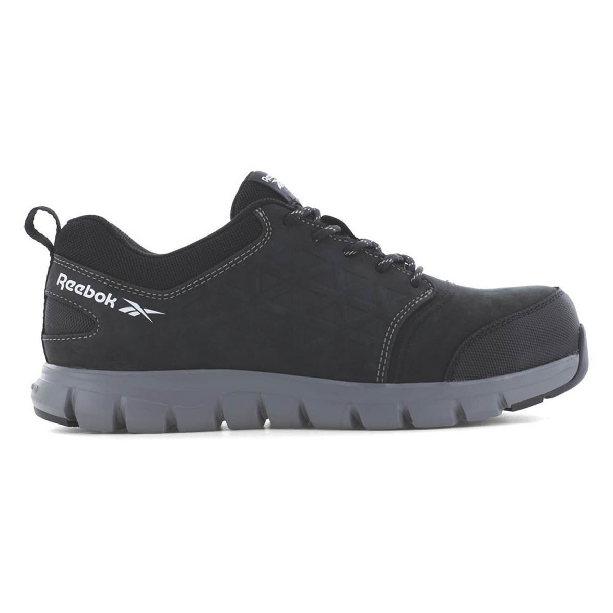 Reebok Safety Trainers Unisex Wide Fit Black Work Boots Aluminium Toe Size 5 - Image 2