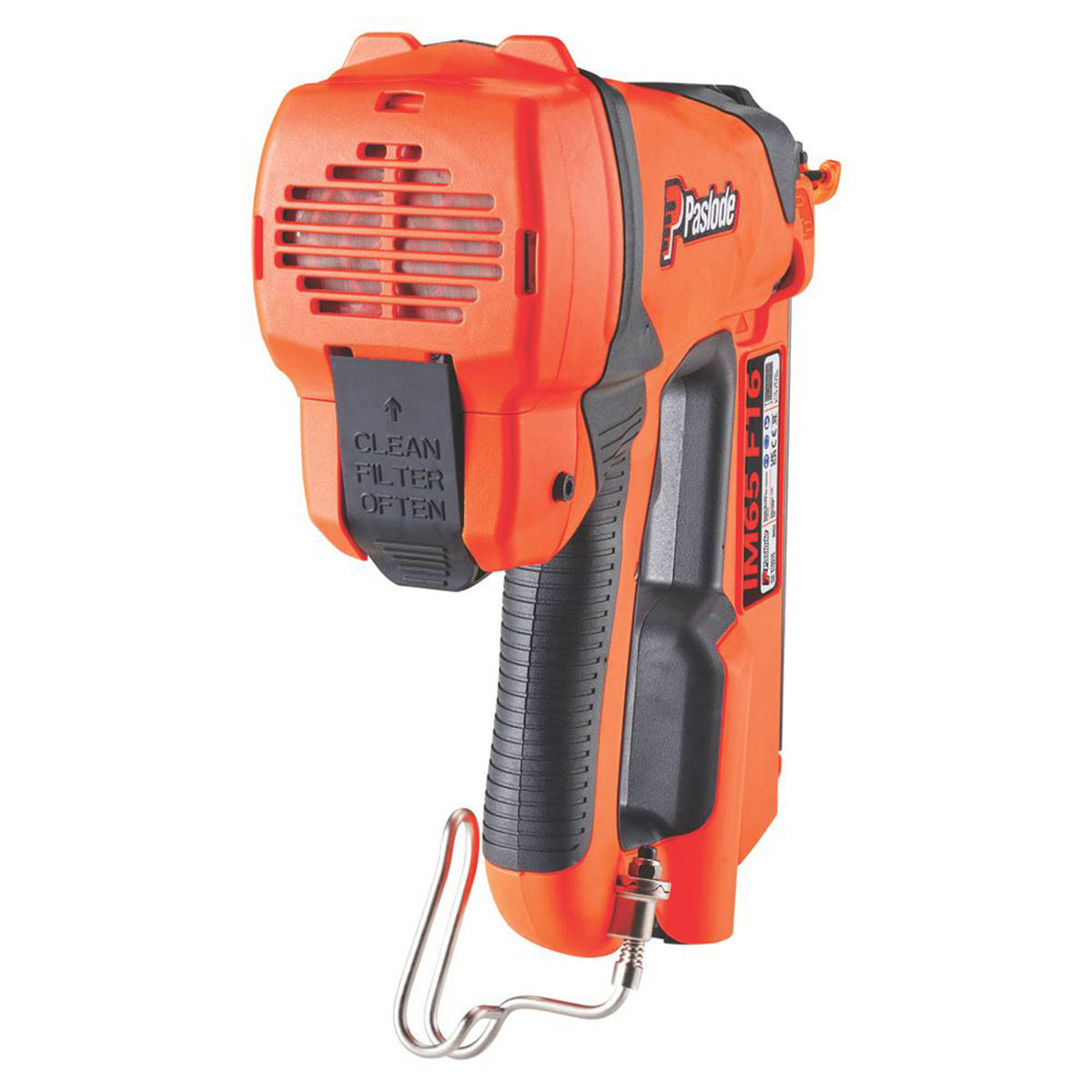 Paslode Gas Nail Gun Cordless 7.4V 2.1Ah IM65F16 Second Fix 63mm Brad Nailer - Image 6