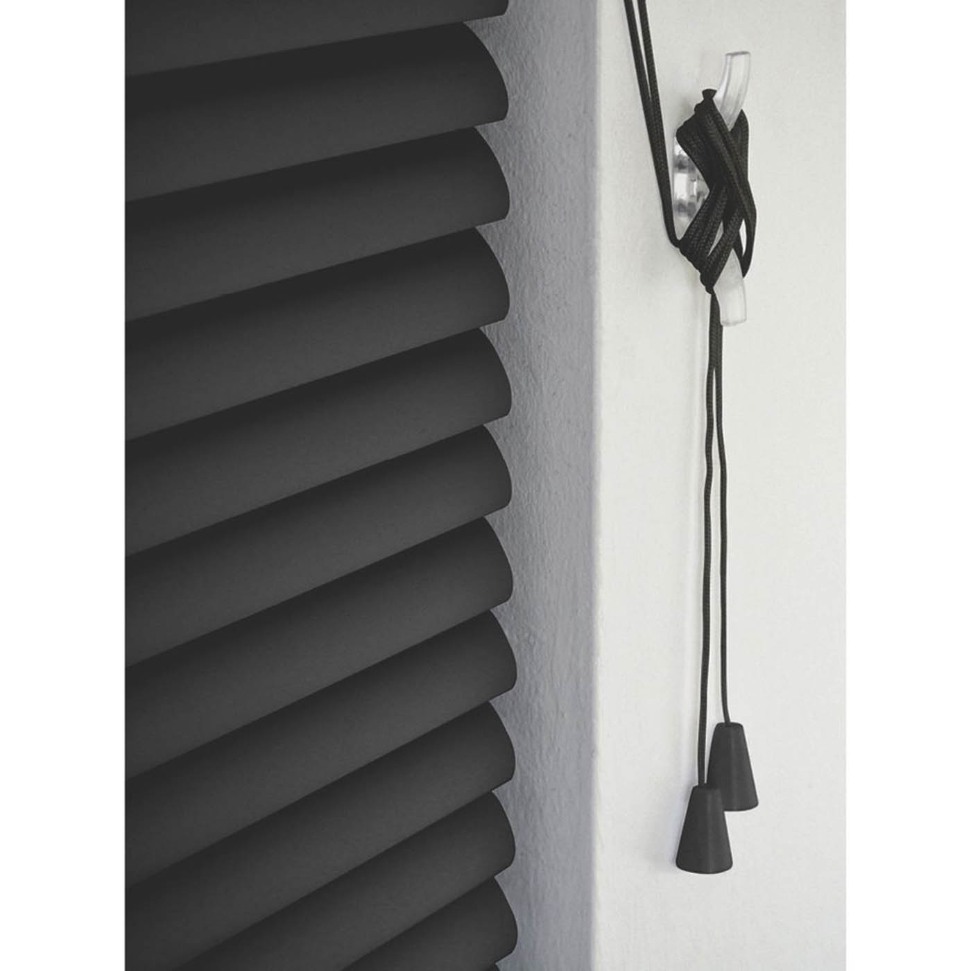Renaissance Venetian Blind Black 105cm x 150cm Drop - Image 2