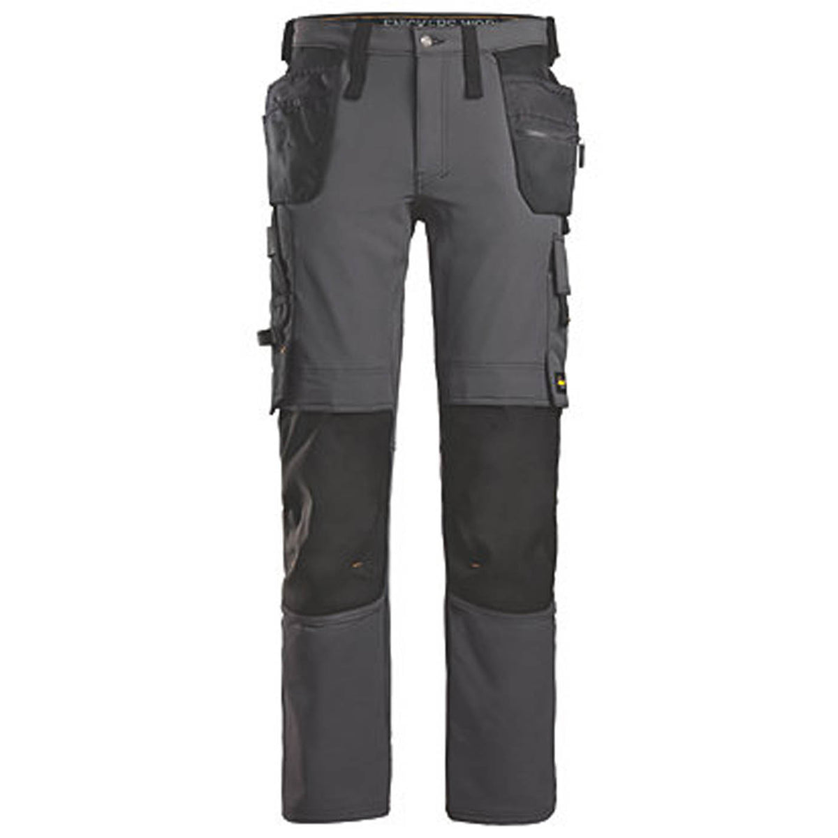 Snickers Work Trousers Slim Fit Splashproof Black Multi Pocket 30W 30L 6271 - Image 1