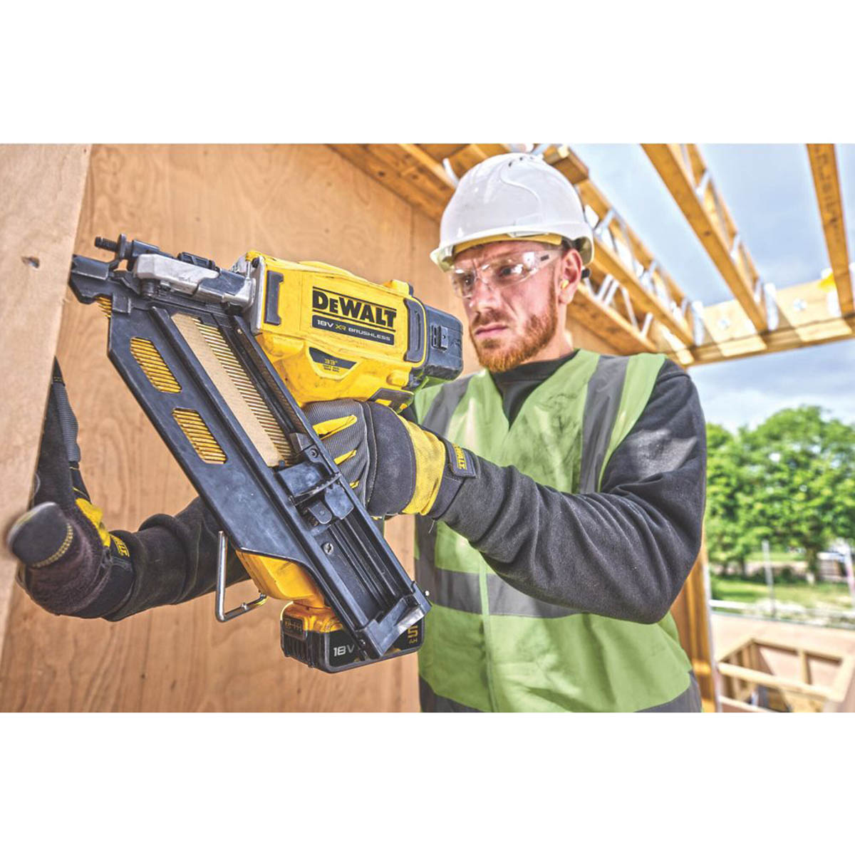 DeWalt Nailer Twin Pack Cordless 18V 2x5Ah Li-Ion DCK246P2T-GB Framing Finishing - Image 6