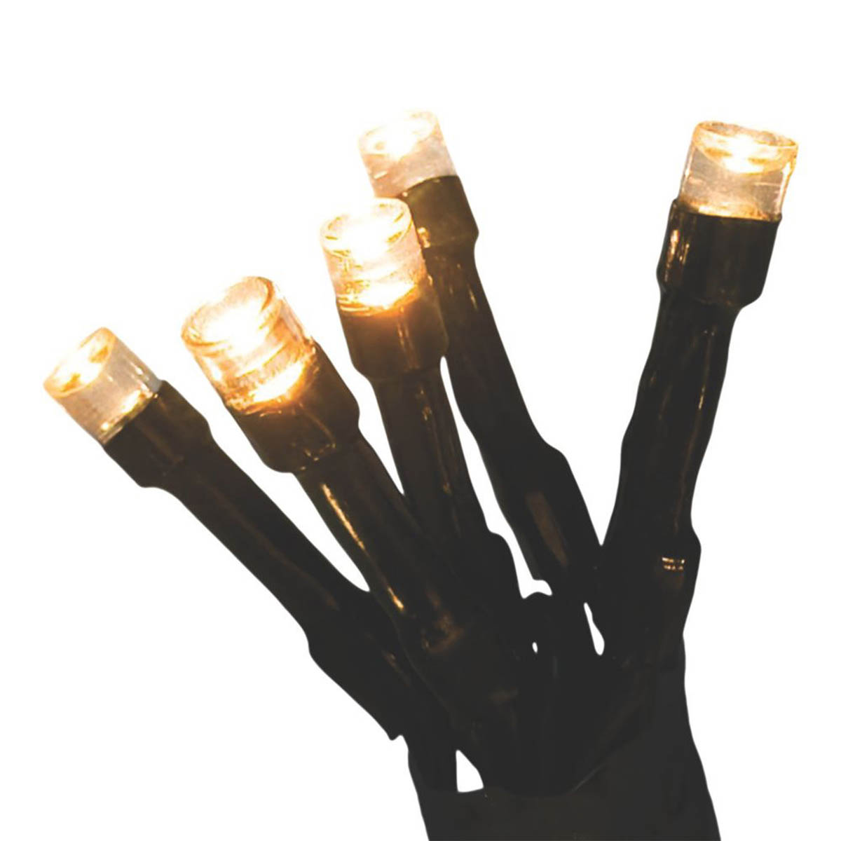 LED String Christmas Lights 1500 Warm White Timer IP44 Indoor Home L45m - Image 3
