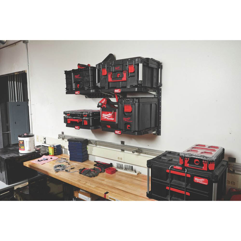 Milwaukee Packout Racking System Kit 508mm Versatile Mounting Options 44 Kg - Image 5