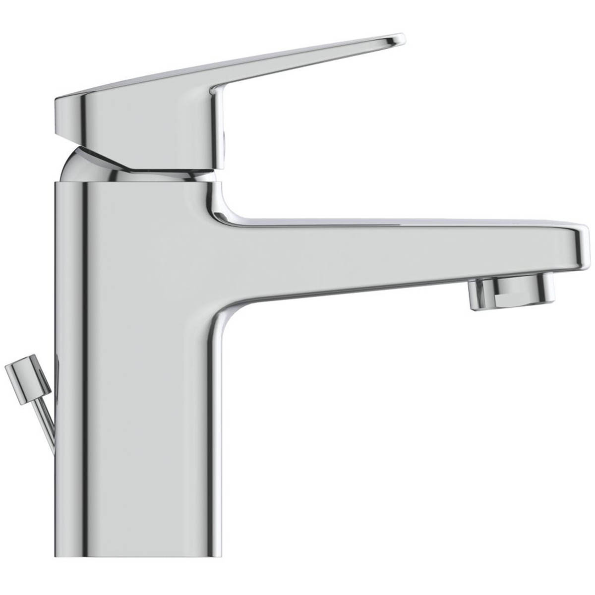 Ideal Standard Basin Mixer Tap Single Lever Chrome Brass Square Modern - Image 2