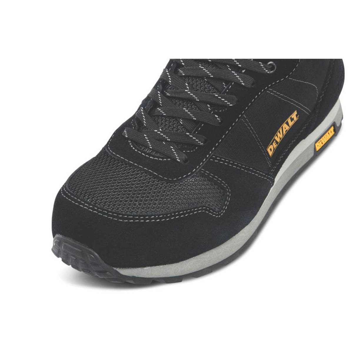 DeWalt Mens Safety Trainers Lennox Black Lightweight Steel Toe Comfort Size 7 - Image 5