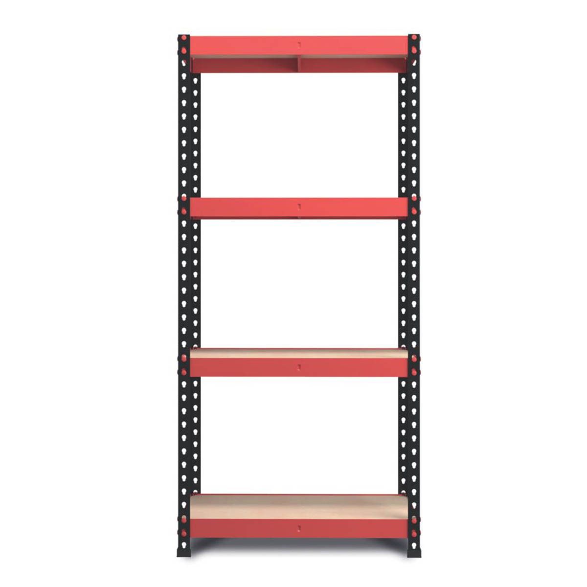 RB Boss Garage Shelving Unit Fastlok UDL/PC 4-Tier Metal 750 x 450 x 1800mm - Image 2