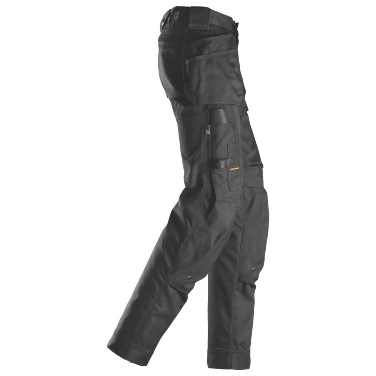 Snickers Work Trousers Womens Slim Fit Black Stretch Multi Pockets Size 18 31"L - Image 5