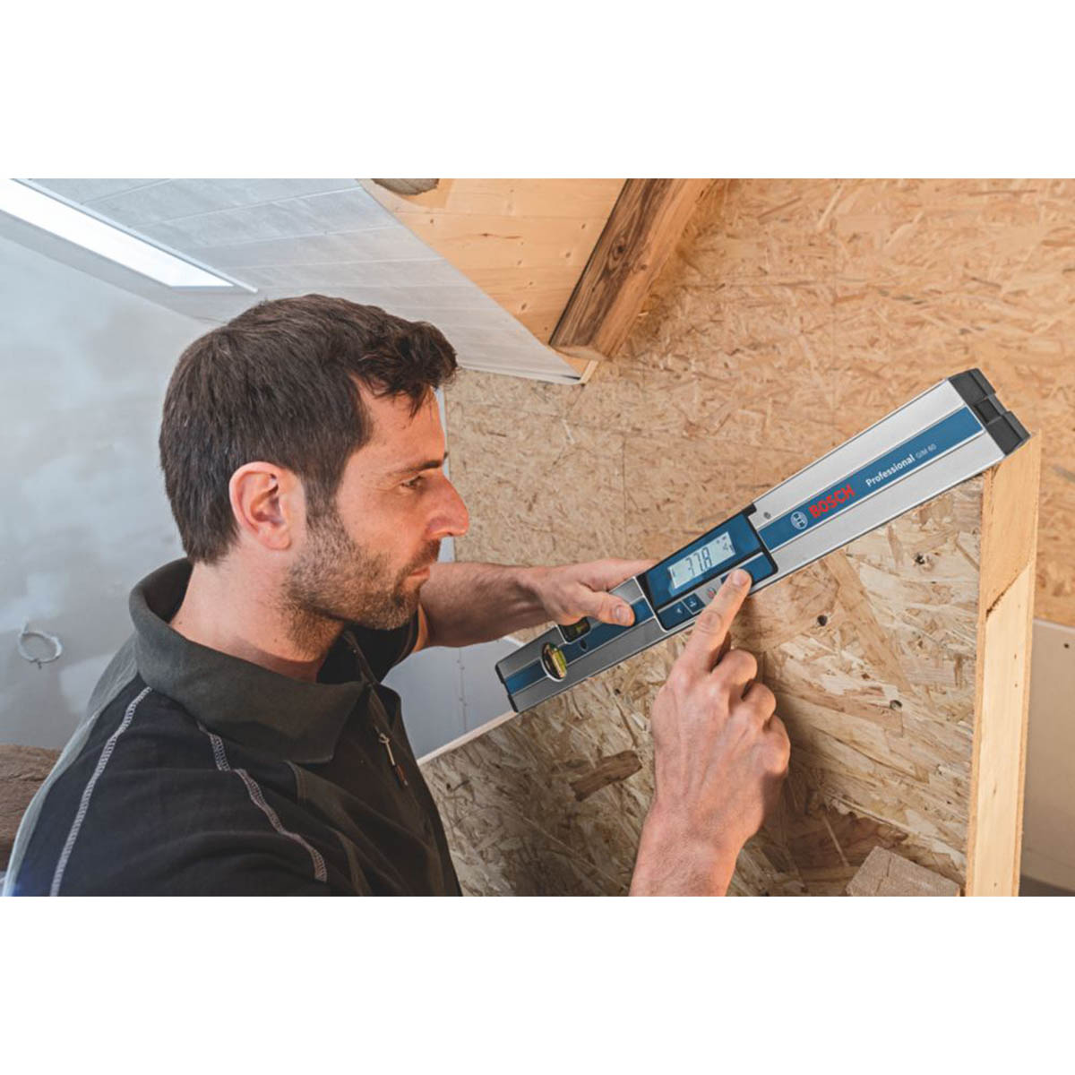 Bosch Digital Inclinometer Protractor Angle Finder Precise LCD Display Aluminium - Image 3