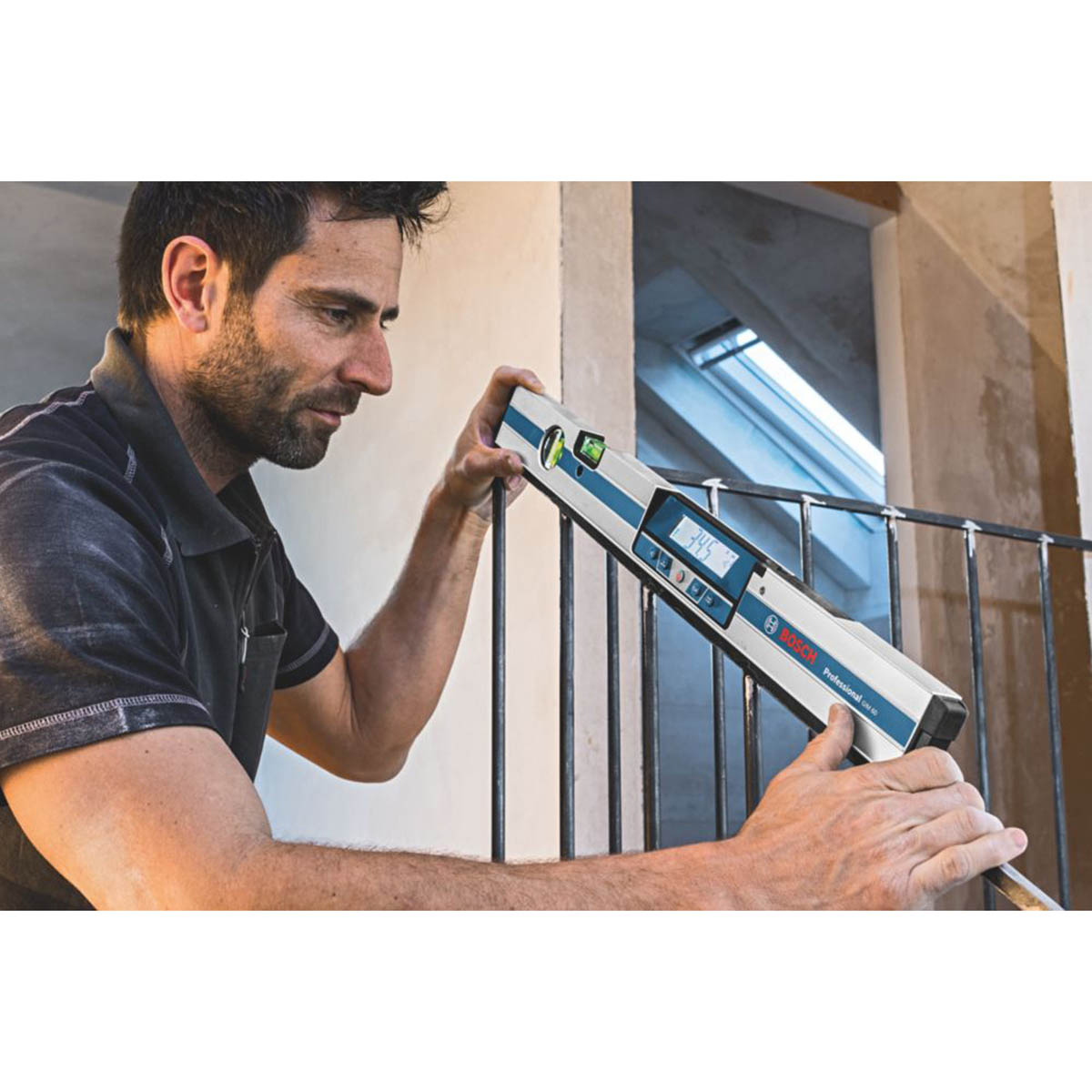 Bosch Digital Inclinometer Protractor Angle Finder Precise LCD Display Aluminium - Image 4