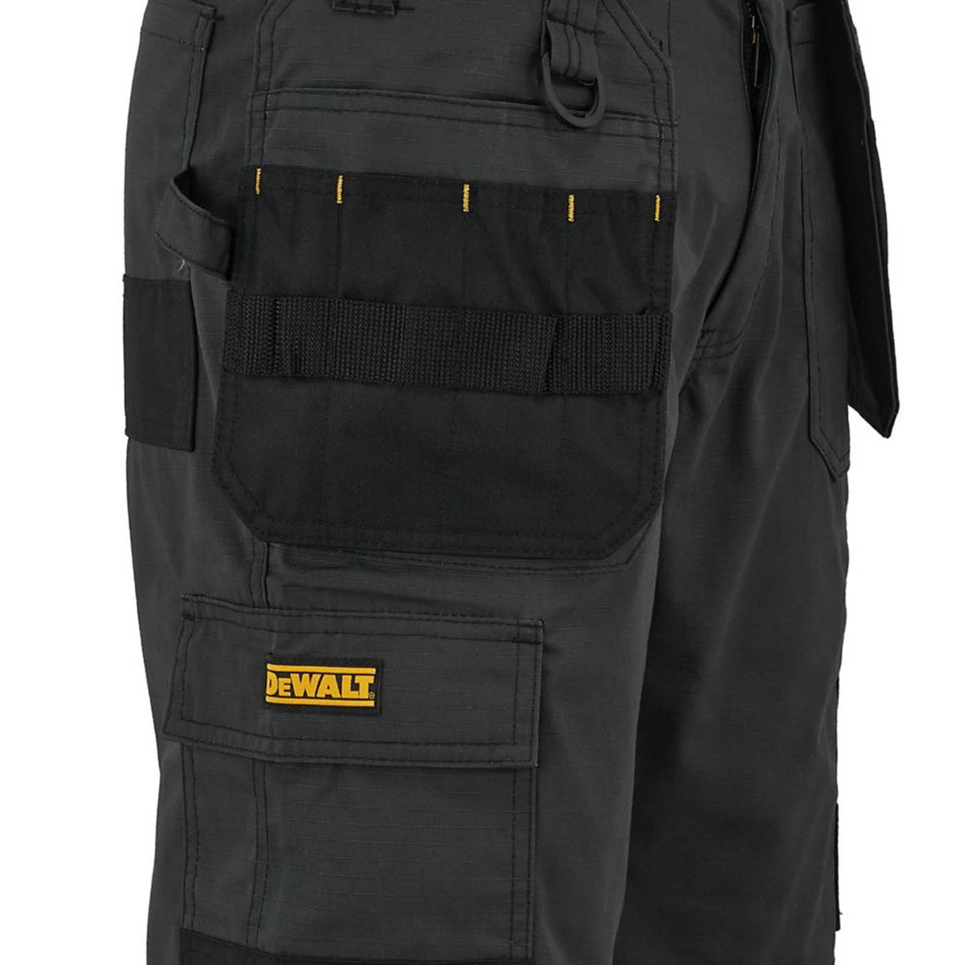 DeWalt Work Shorts Mens Grey Stretch Breathable Multi Pockets Cargo 36W - Image 4