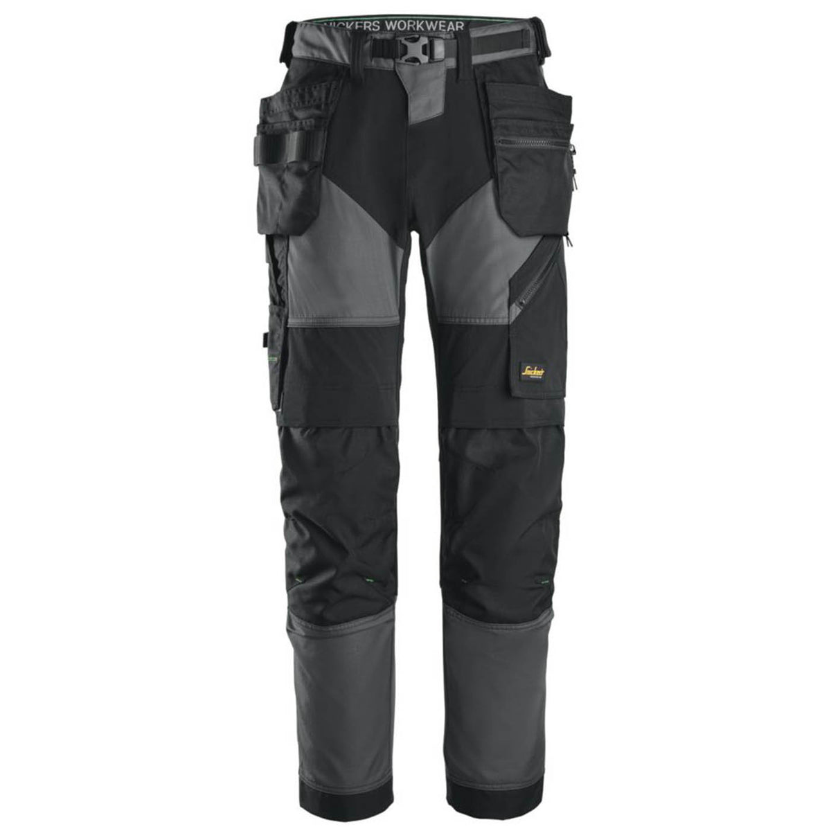 Snickers Work Trousers Stretch Steel Grey Regular Fit 44W 32L 6902 - Image 1
