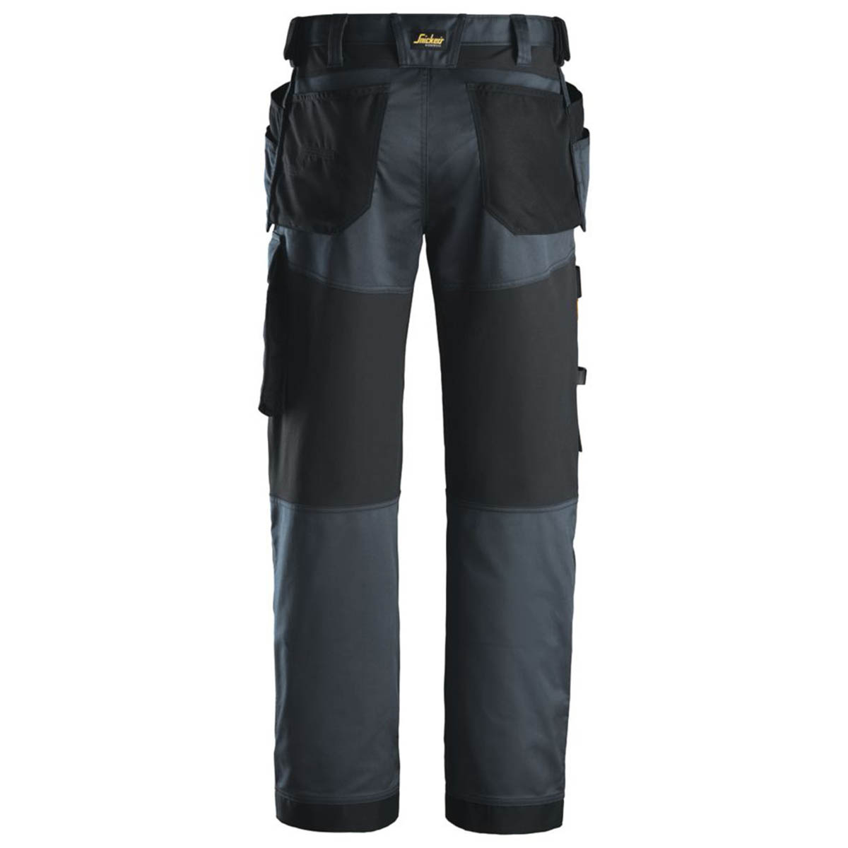 Snickers Mens Work Trousers Stretch Steel Grey Holster Pockets 41" W 32" L - Image 3