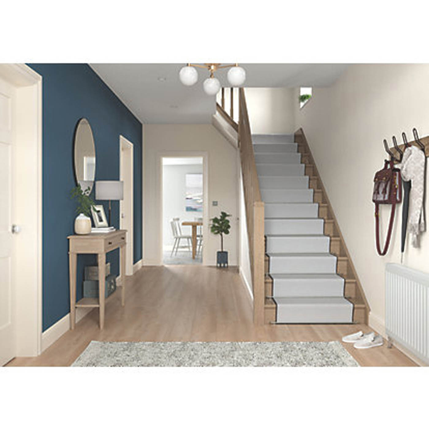Dulux Easycare Washable & Tough 2.5Ltr Indigo Shade Matt Emulsion Paint - Image 6